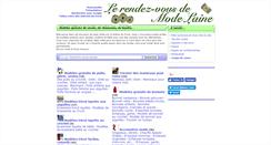 Desktop Screenshot of mode-laine.com